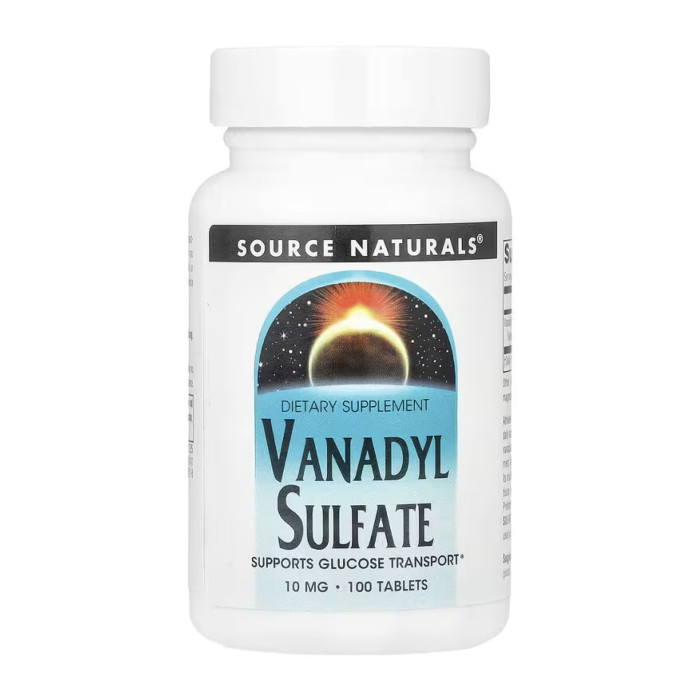 Vanadyl Sulfate 10mg - 100 tabs — офіційна ціна та характеристики