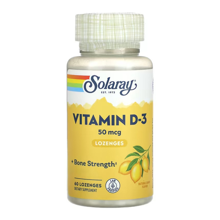 Vitamin D-3 50mcg - 60 lozenges — офіційна ціна та характеристики