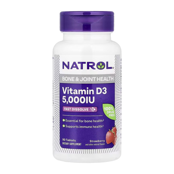 Vitamin D3 5,000 IU - 90 tabs — офіційна ціна та характеристики