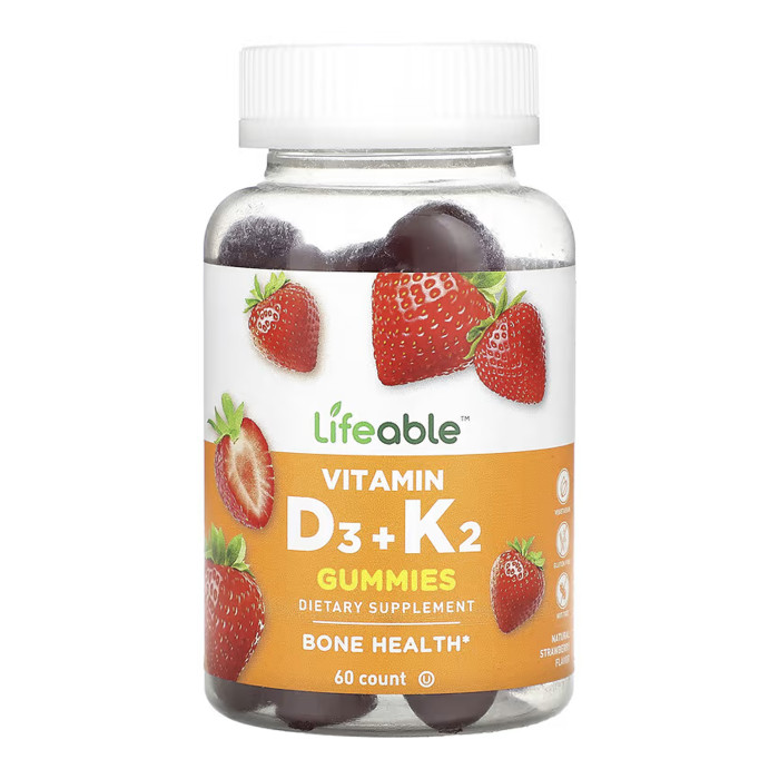 Vitamin D3 + K2 Adult - 60 gummies — офіційна ціна та характеристики