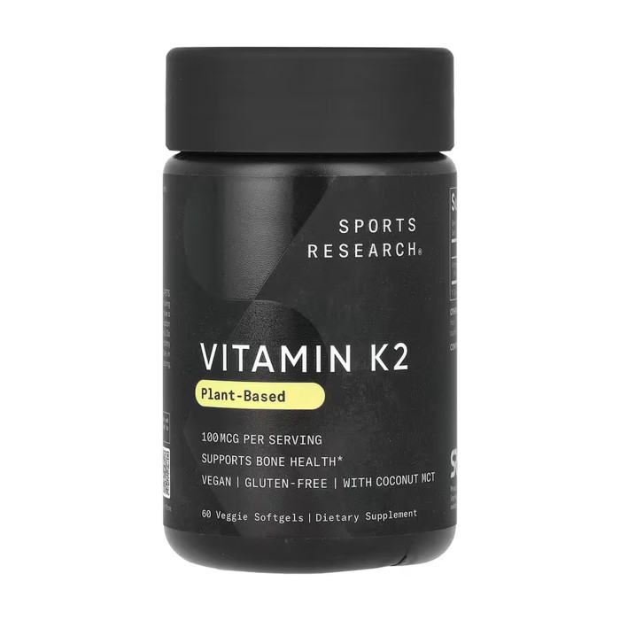 Vitamin K2 100mcg - 60 veggie softgels — офіційна ціна та характеристики