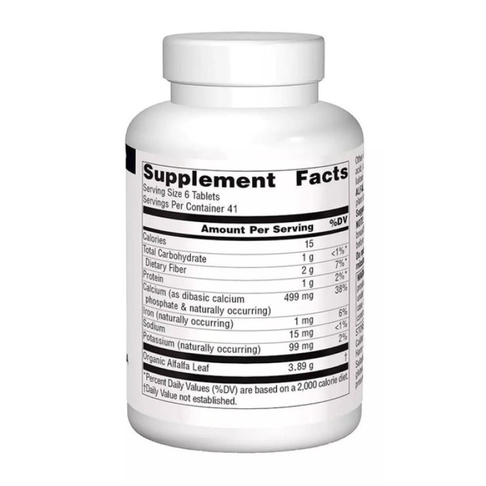 Alfalfa 648mg - 250 tabs — офіційна ціна та характеристики
