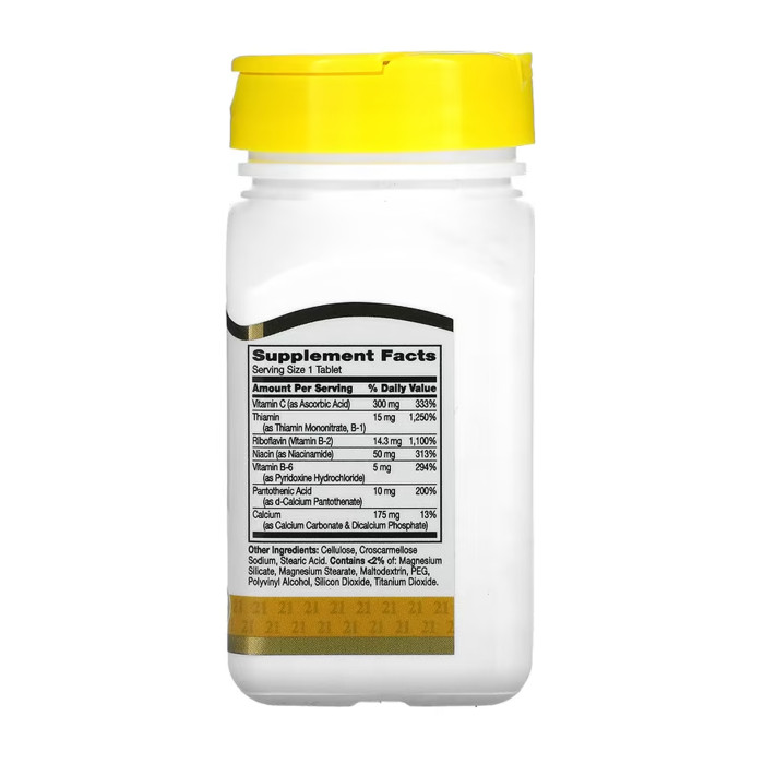 B Complex plus Vitamin C - 100 tabs — офіційна ціна та характеристики
