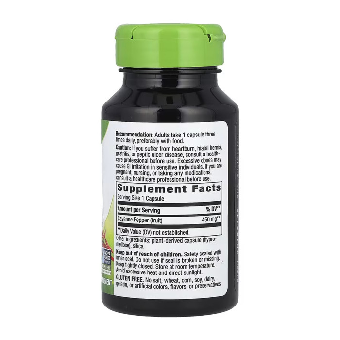 Cayenne Pepper - 100 vcaps — офіційна ціна та характеристики