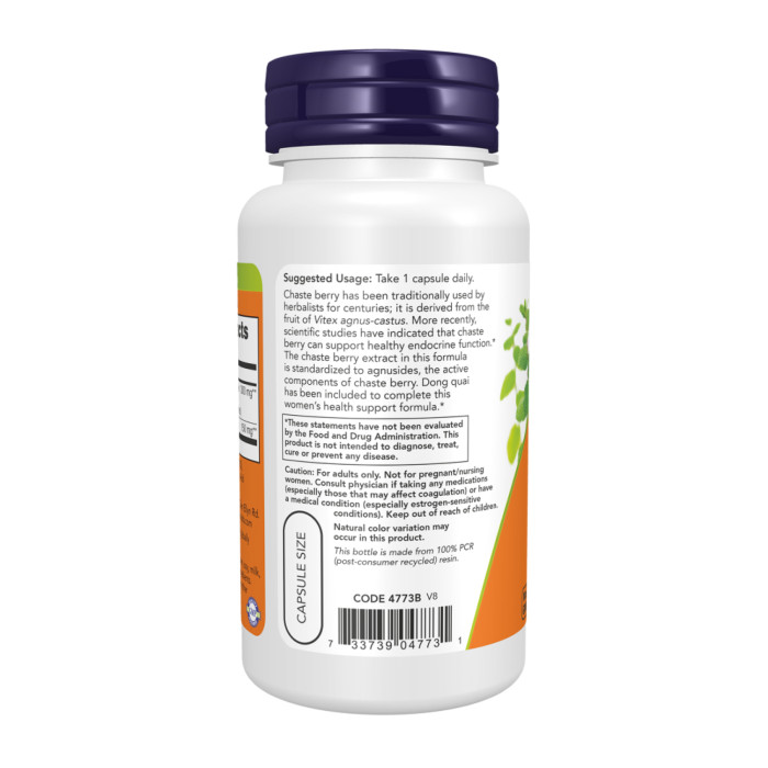 Chaste Berry Vitex Extract 300 mg - 90 vcaps — офіційна ціна та характеристики
