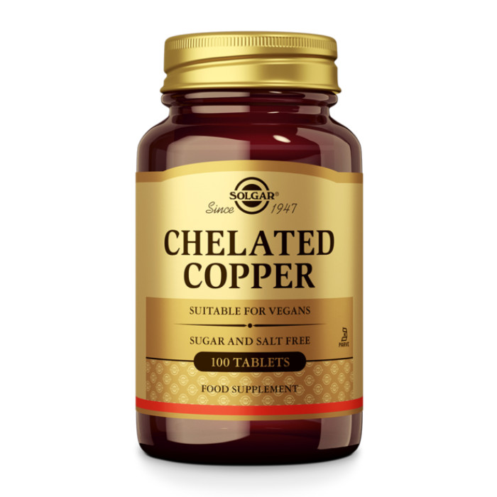 Chelated Copper - 100 tabs — офіційна ціна та характеристики