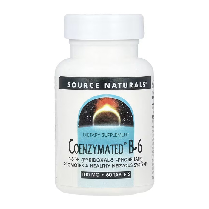 Coenzymated™ Vitamin B-6 100 mg - 60 tabs — офіційна ціна та характеристики