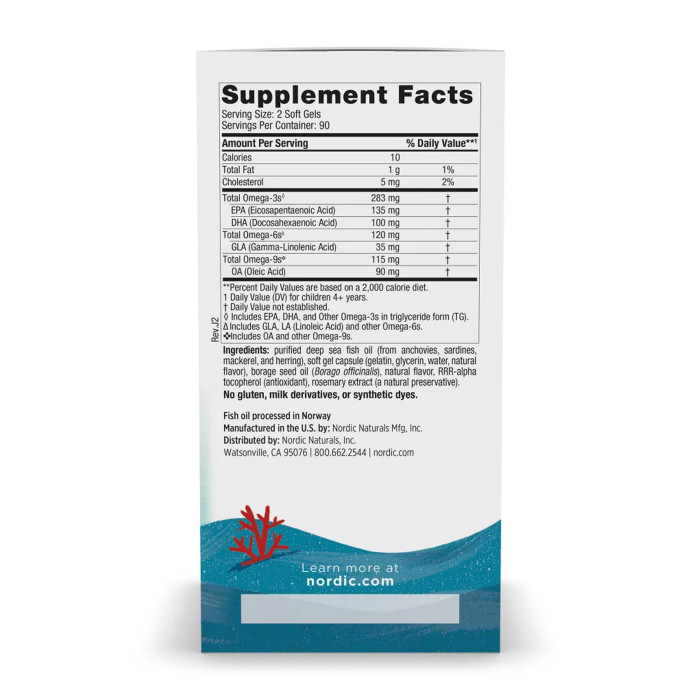 Complete Omega Junior - 180 mini softgels — офіційна ціна та характеристики