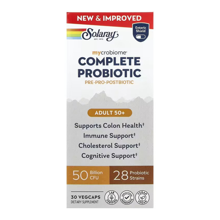 Complete Probiotic Adult 50+ - 30 vcaps — офіційна ціна та характеристики