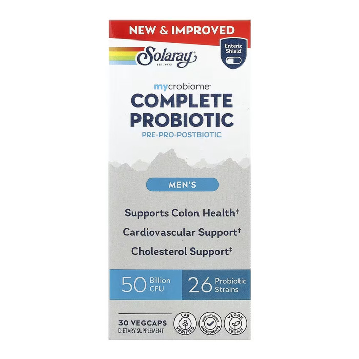 Complete Probiotic Men's - 30 vcaps — офіційна ціна та характеристики