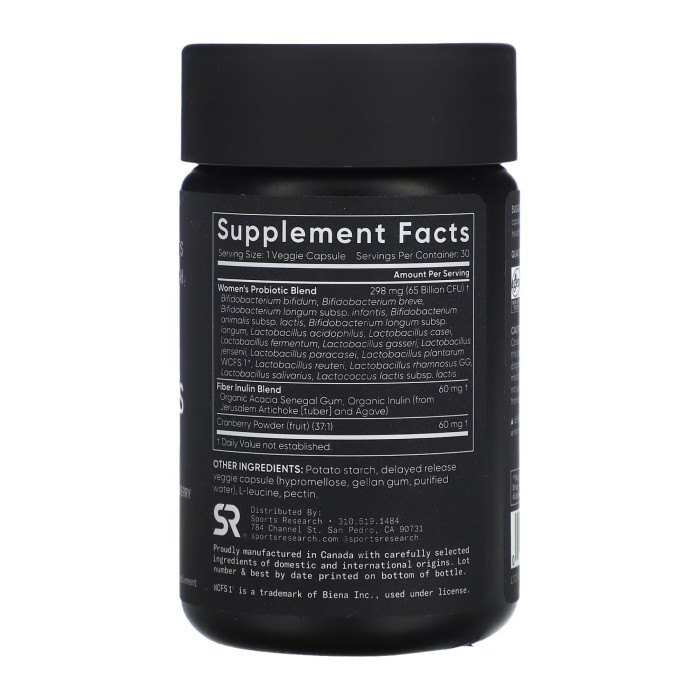 Daily Women's Probiotics 65 Billion CFU - 30 veg caps — офіційна ціна та характеристики