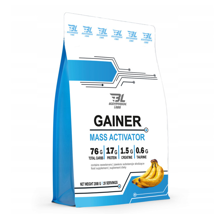 Gainer - 2000g Banana (Пошкоджена упаковка)