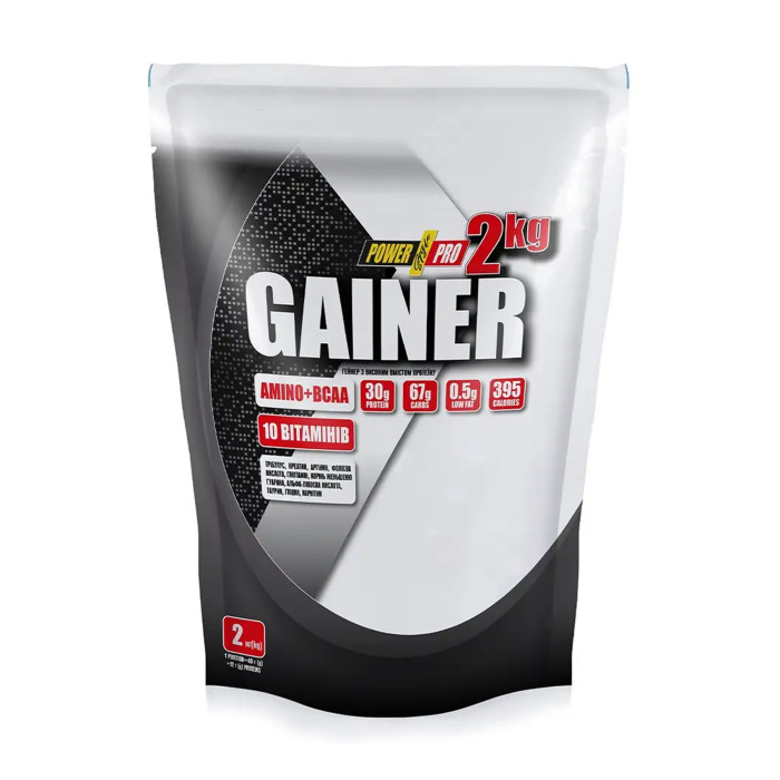 Gainer - 2000g Vanilla — офіційна ціна та характеристики