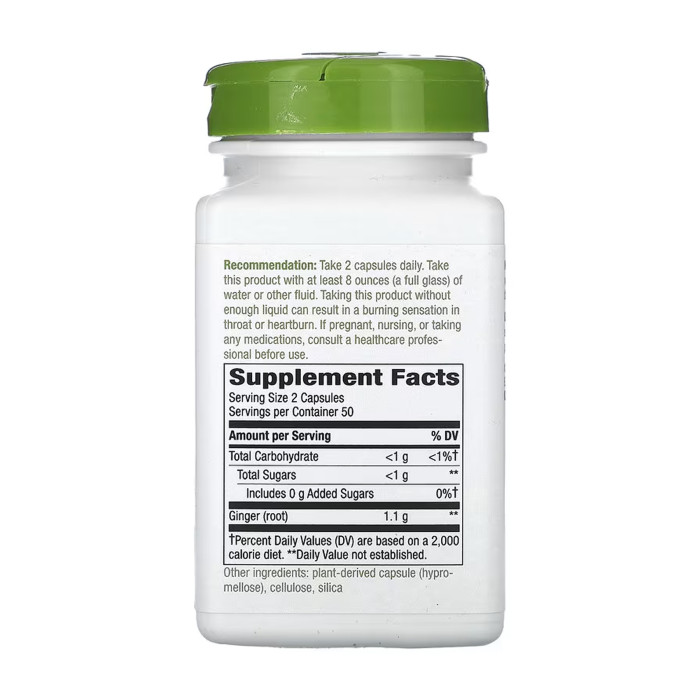 Ginger Root - 100 vcaps — офіційна ціна та характеристики