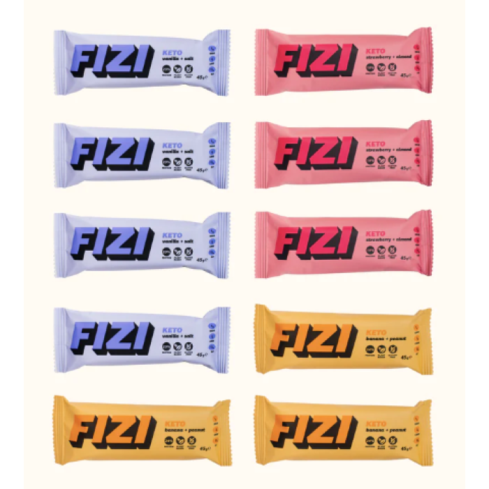 KETO Protein Bar - 10x45g Keto Box (Пошкоджена упаковка)