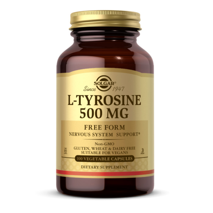 L-Tyrosine 500mg - 100 vcaps — офіційна ціна та характеристики