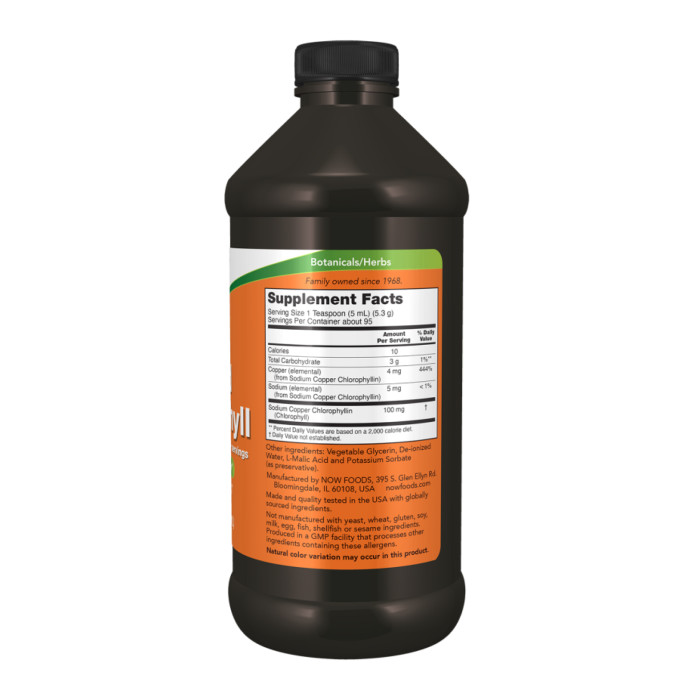 Liquid Chlorophyll - 473ml Unflavored (Пошкоджена банка) — офіційна ціна та характеристики