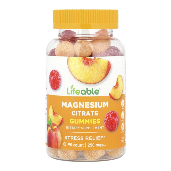Magnesium Citrate 250mg Adult - 90 gummies — офіційна ціна та характеристики