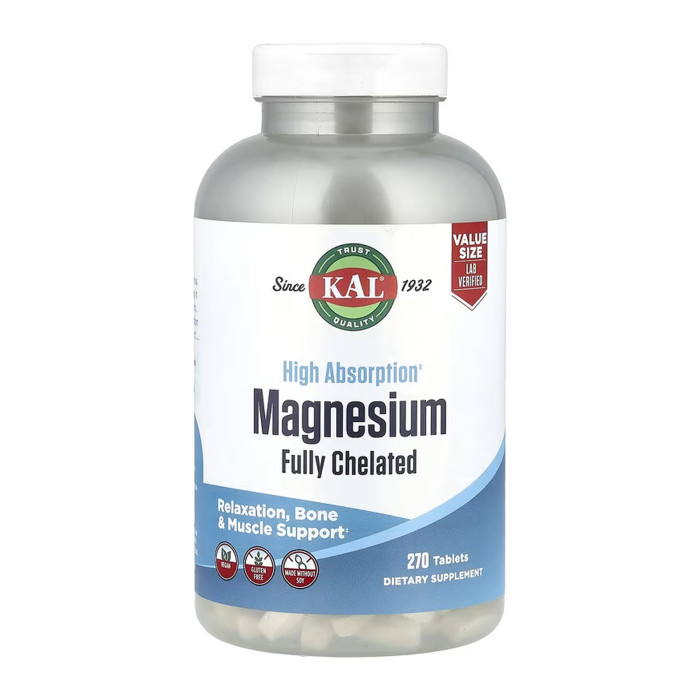 Magnesium Fully Chelated - 270 tabs — офіційна ціна та характеристики