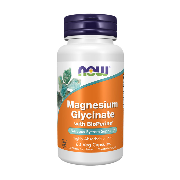Magnesium Glycinate with BioPerine - 60 vcaps (Пошкоджена банка)