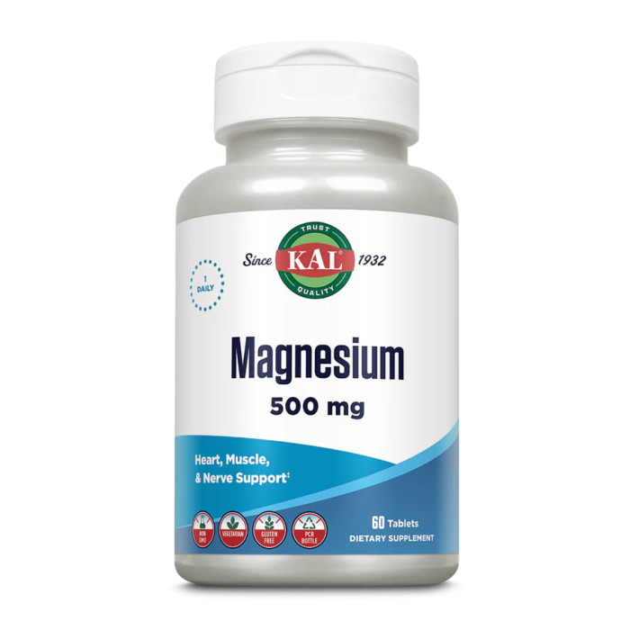 Magnesium One Daily 500mg - 60 tabs — офіційна ціна та характеристики