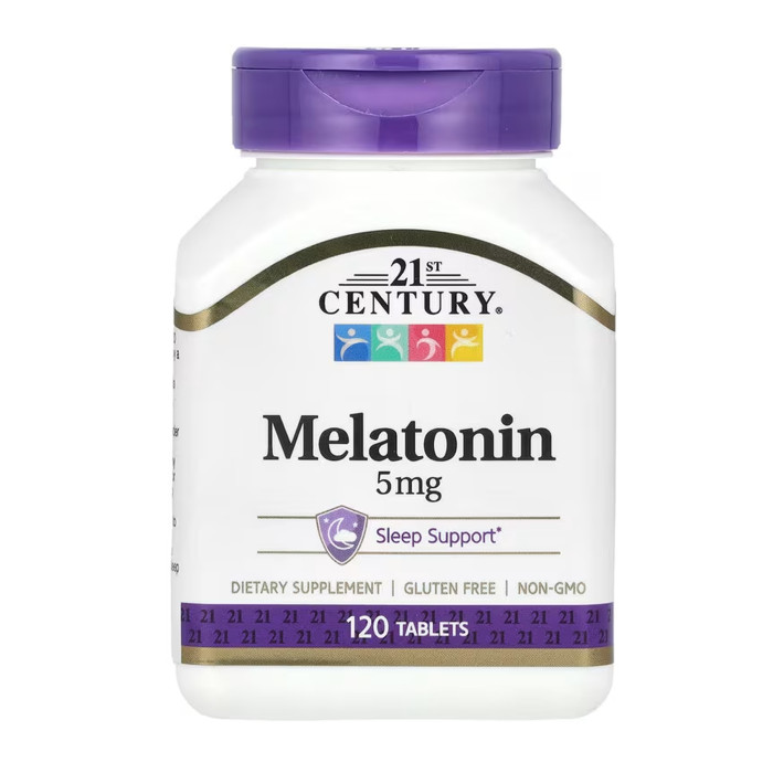 Melatonin 5 mg - 120 tabs — офіційна ціна та характеристики