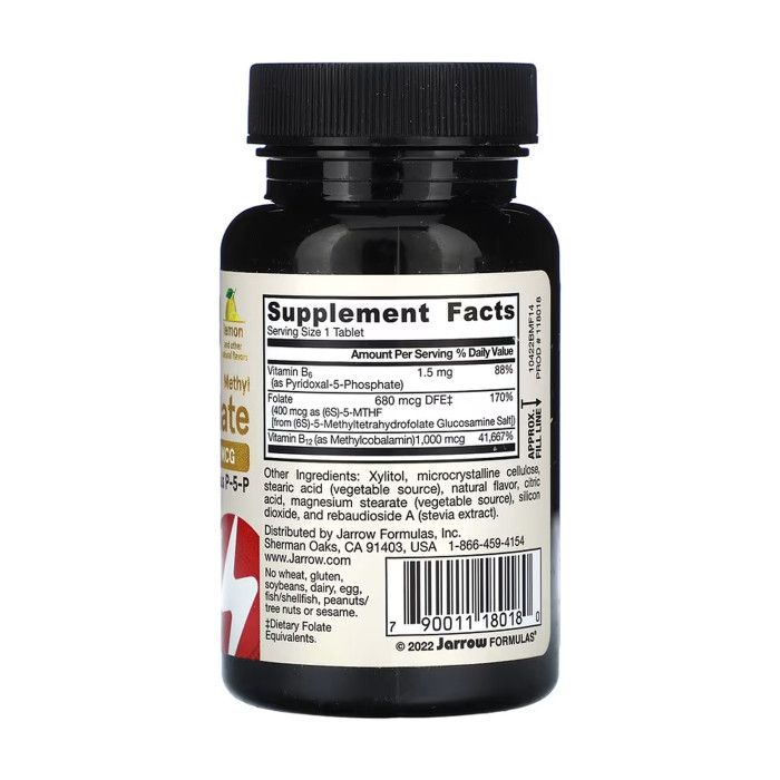 Methyl B-12 & Methyl Folate - 100 tabs — офіційна ціна та характеристики
