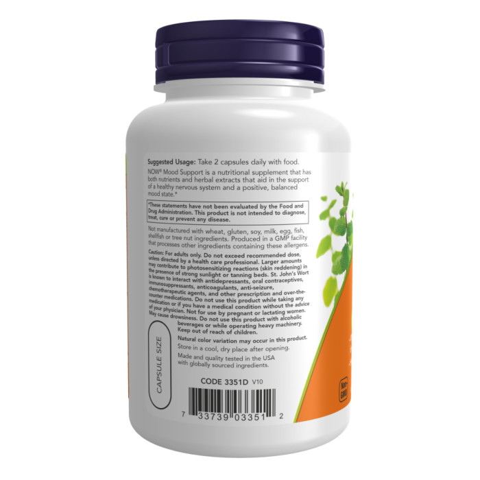 Mood Support with St. John's Wort - 90 vcaps — офіційна ціна та характеристики