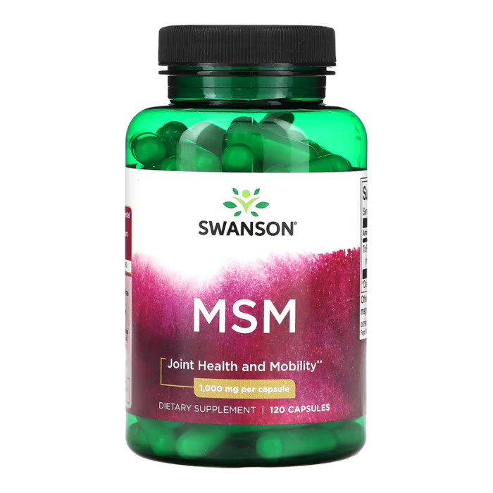 MSM 1000mg - 120 caps — офіційна ціна та характеристики
