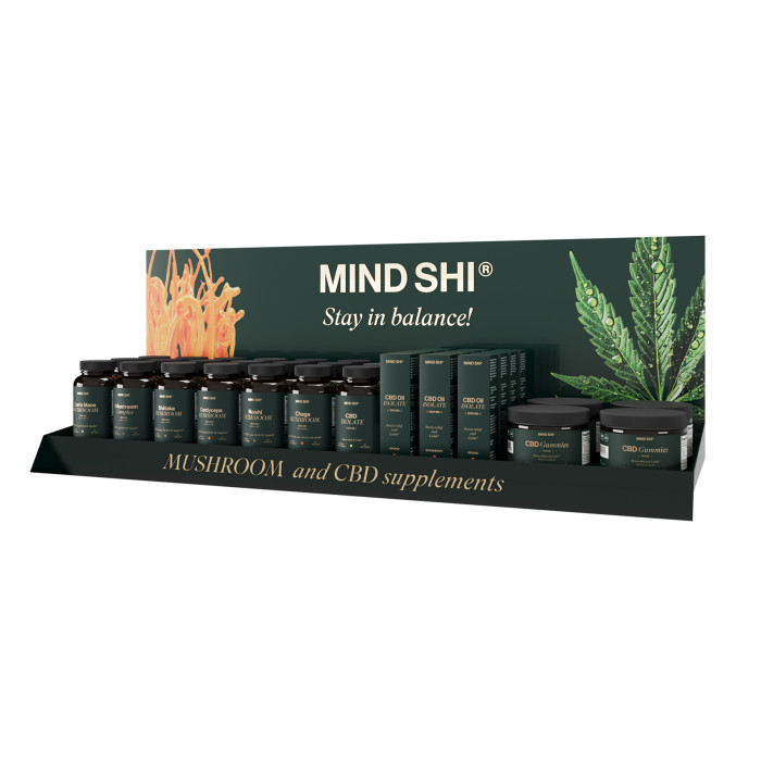 Display Stand Mushroom and CBD supplements — офіційна ціна та характеристики