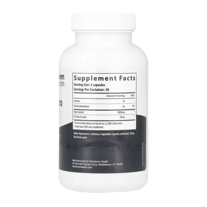 Myo + D-Chiro Inositol - 120 caps — офіційна ціна та характеристики