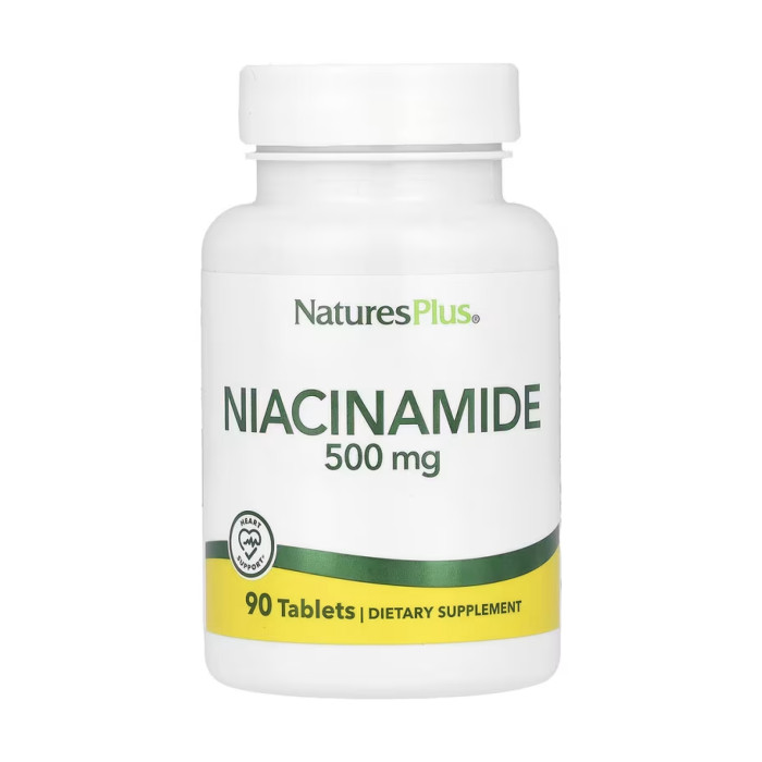 Niacinamide 500 mg - 90 tabs — офіційна ціна та характеристики