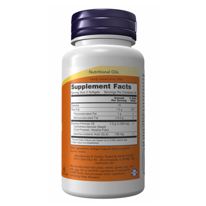 Evening Primrose 500mg - 100 sgels