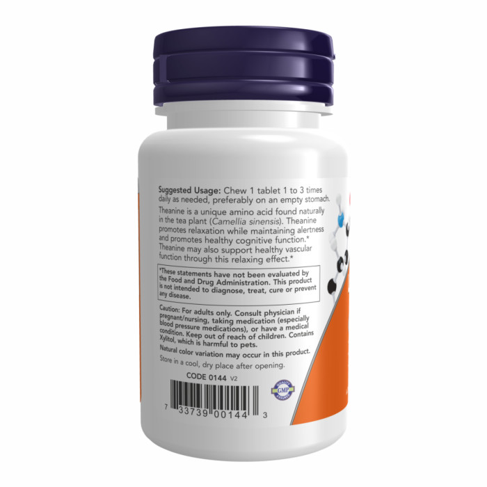 L-Theanine 100mg Plus - 90 loz — офіційна ціна та характеристики