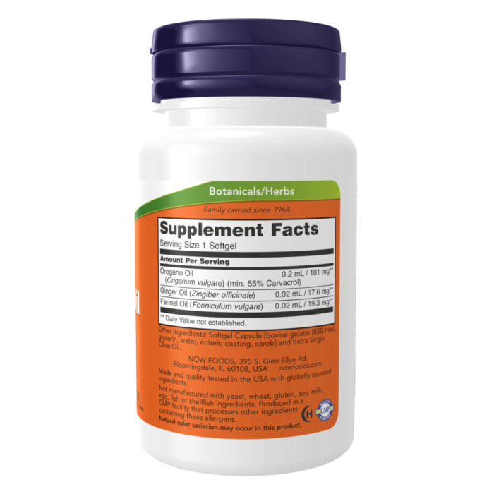 Oregano Oil Enteric - 90 sgels