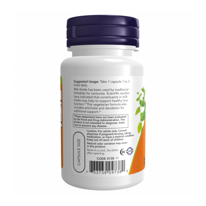 Silymarin Milk Thistle 300mg - 100 vcaps — офіційна ціна та характеристики