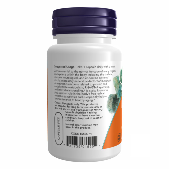 Zinc Picolinate 50 mg - 60 vcaps — офіційна ціна та характеристики