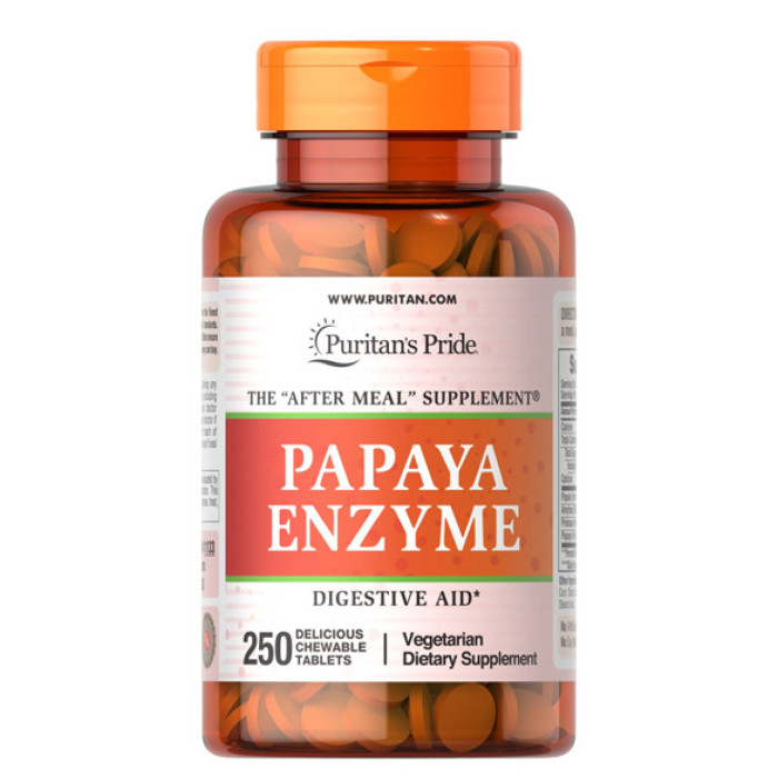 Papaya Enzyme - 250 tablets — офіційна ціна та характеристики
