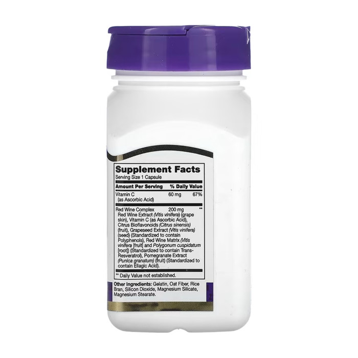 Resveratrol Red Wine Extract - 90 caps — офіційна ціна та характеристики