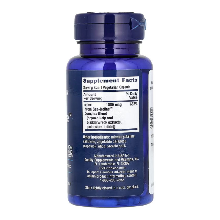 Sea-Iodine™ 1000mcg - 60 vcaps — офіційна ціна та характеристики