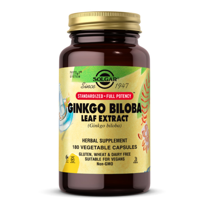 SFP Ginkgo Biloba Leaf Extract - 180 vcaps — офіційна ціна та характеристики