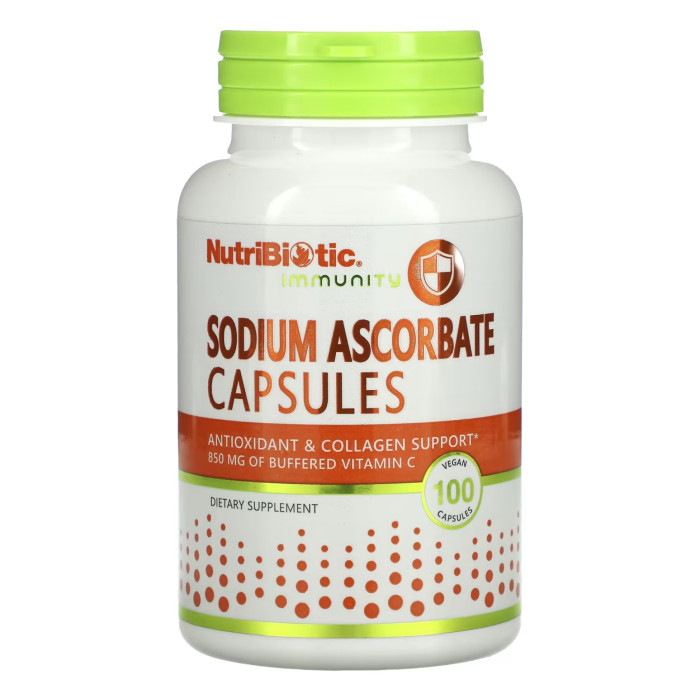 Sodium Ascorbate - 100 caps — офіційна ціна та характеристики