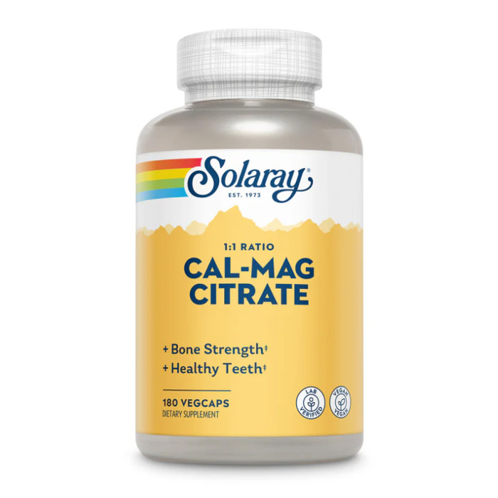 Cal-Mag Citrate - 180 veg caps — офіційна ціна та характеристики
