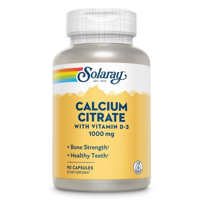 Calcium w/ D3 Citrate 1000mg - 90 caps — офіційна ціна та характеристики
