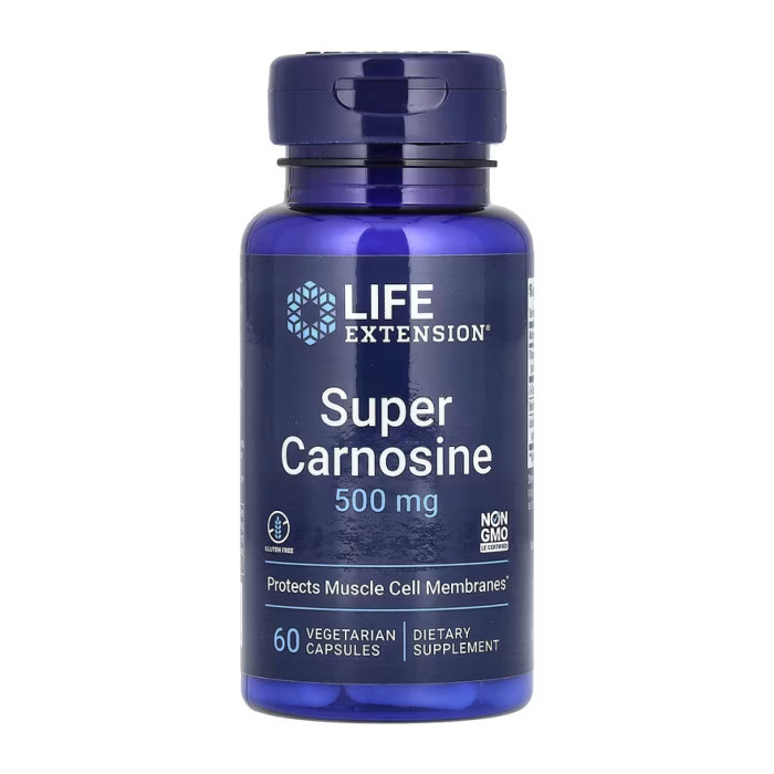 Super Carnosine 500 mg - 60 vcaps — офіційна ціна та характеристики