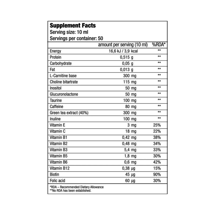 Thermo Drine liquid - 500ml Graipfruit — офіційна ціна та характеристики