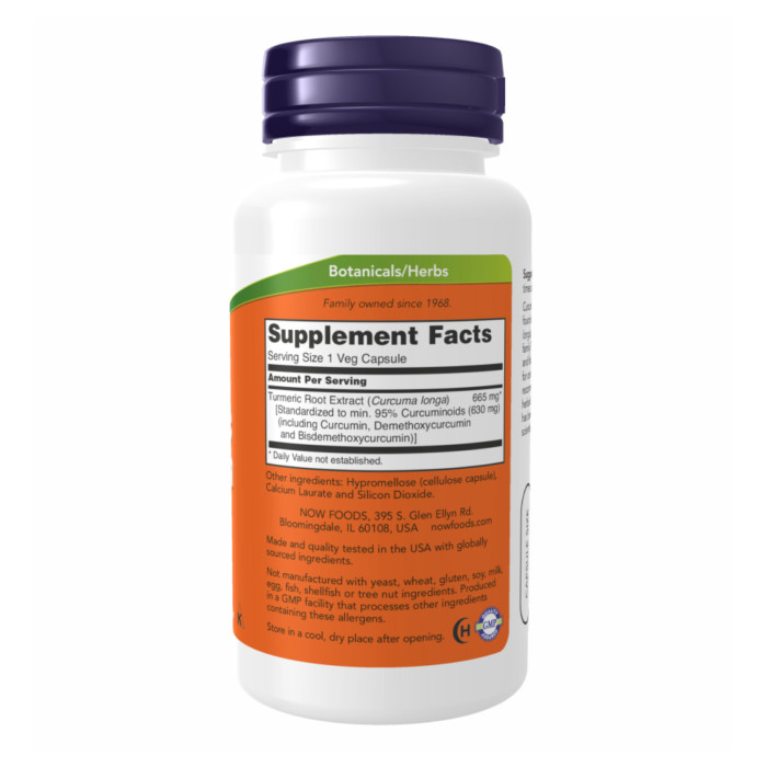 Turmeric Curcumin Extract - 120 vcaps — офіційна ціна та характеристики
