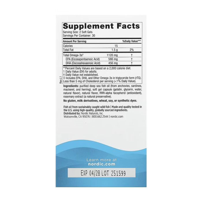 Ultimate Omega 2X Minis - 60 mini softgels — офіційна ціна та характеристики