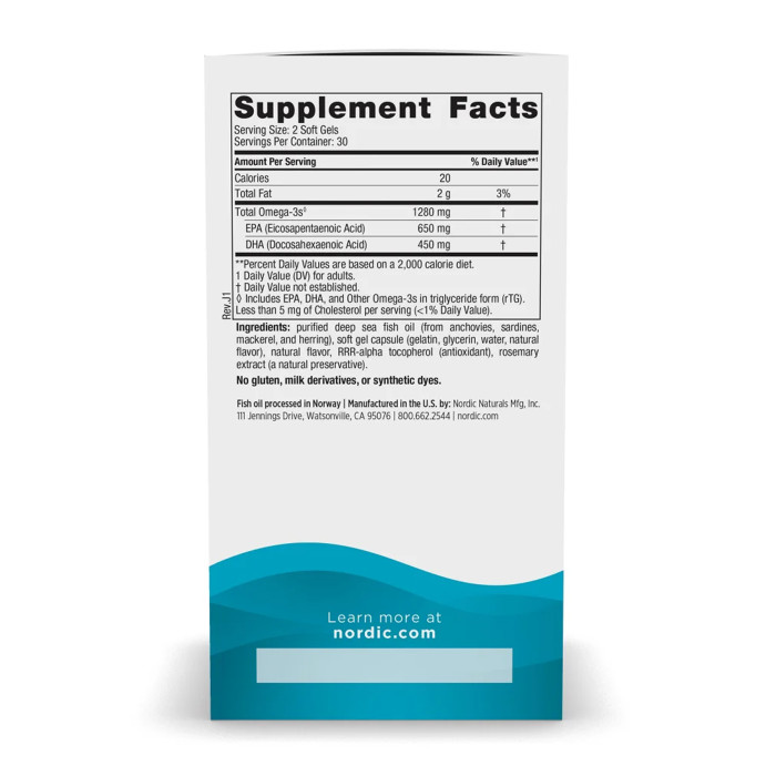 Ultimate Omega - 60 softgels — офіційна ціна та характеристики