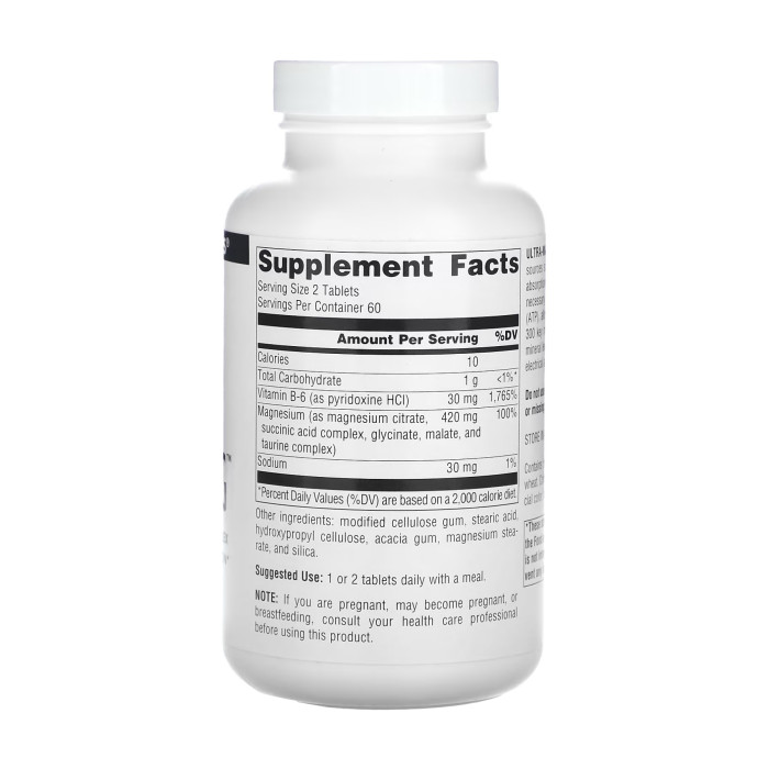 Ultra-Mag Magnesium Complex - 60 tabs — офіційна ціна та характеристики